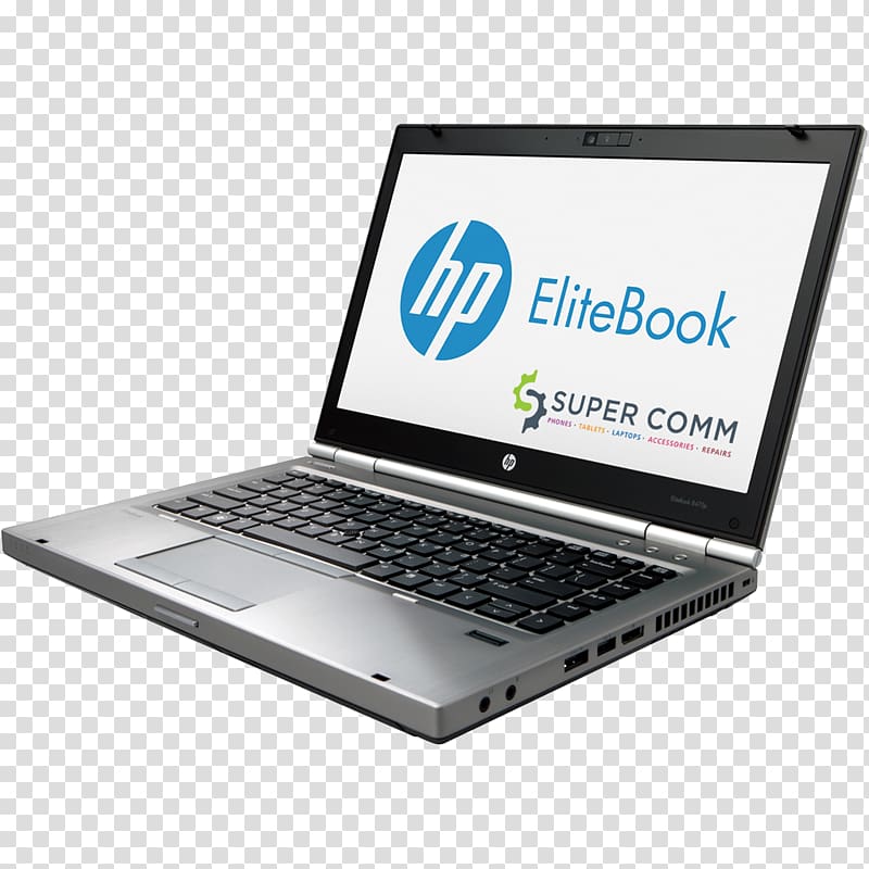 HP EliteBook 2570p Laptop Hewlett-Packard Intel Core i5, Laptop transparent background PNG clipart
