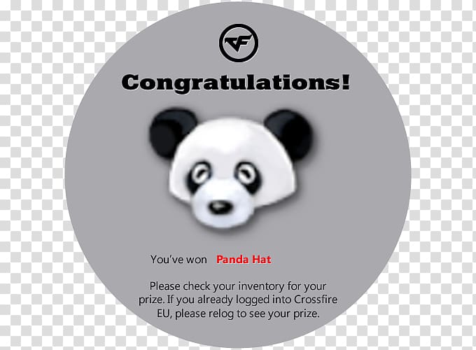 Giant panda Brand Snout, game wheel transparent background PNG clipart