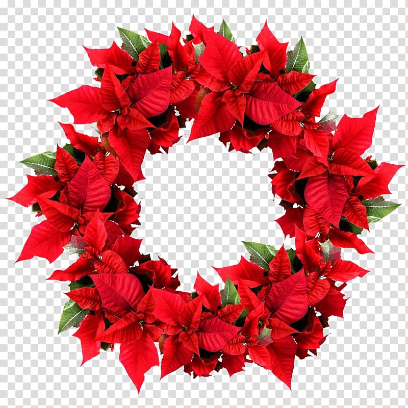 Wreath Christmas Garland, christmas garland transparent background PNG clipart