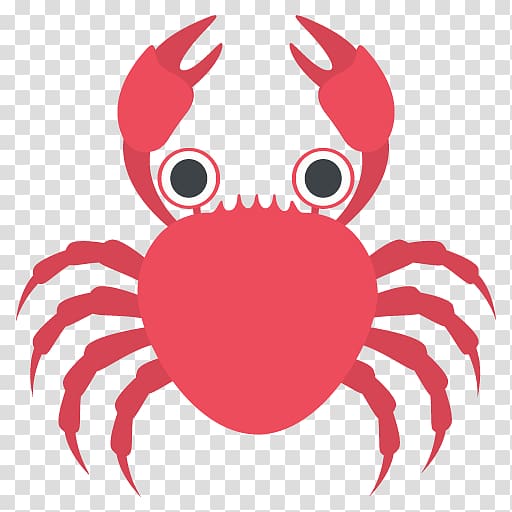 Emojipedia Crab Emoticon iPhone, unicorn face transparent background PNG clipart