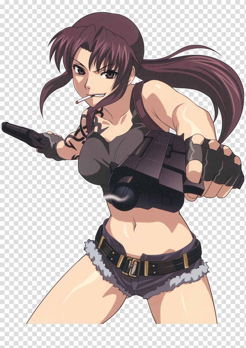 Black Lagoon Art Manga Wikia Sticker, rmb transparent background PNG clipart