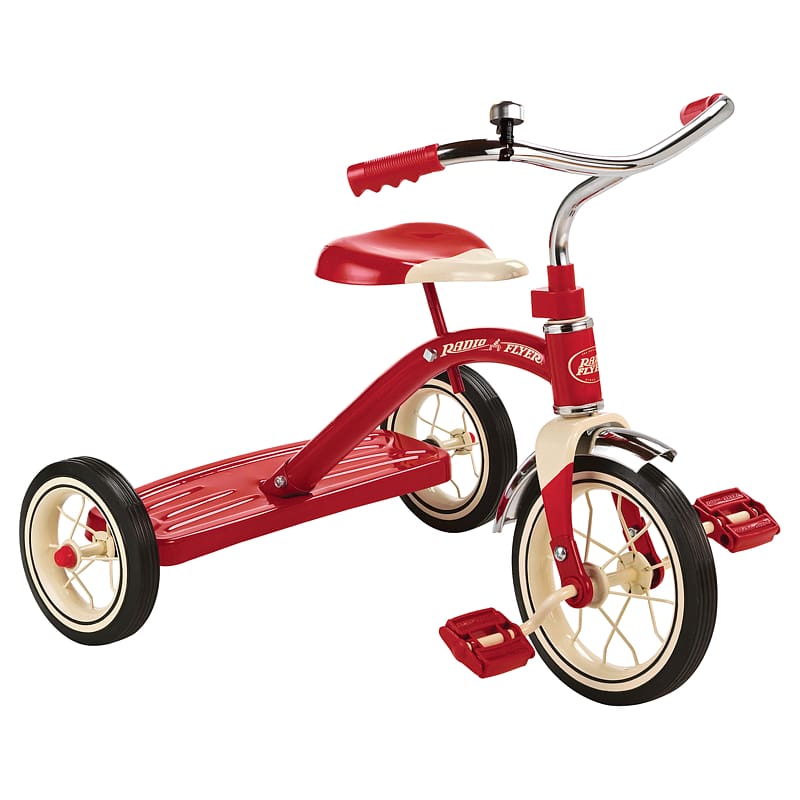 Motorized tricycle Radio Flyer Bicycle Big wheel, flyer transparent background PNG clipart