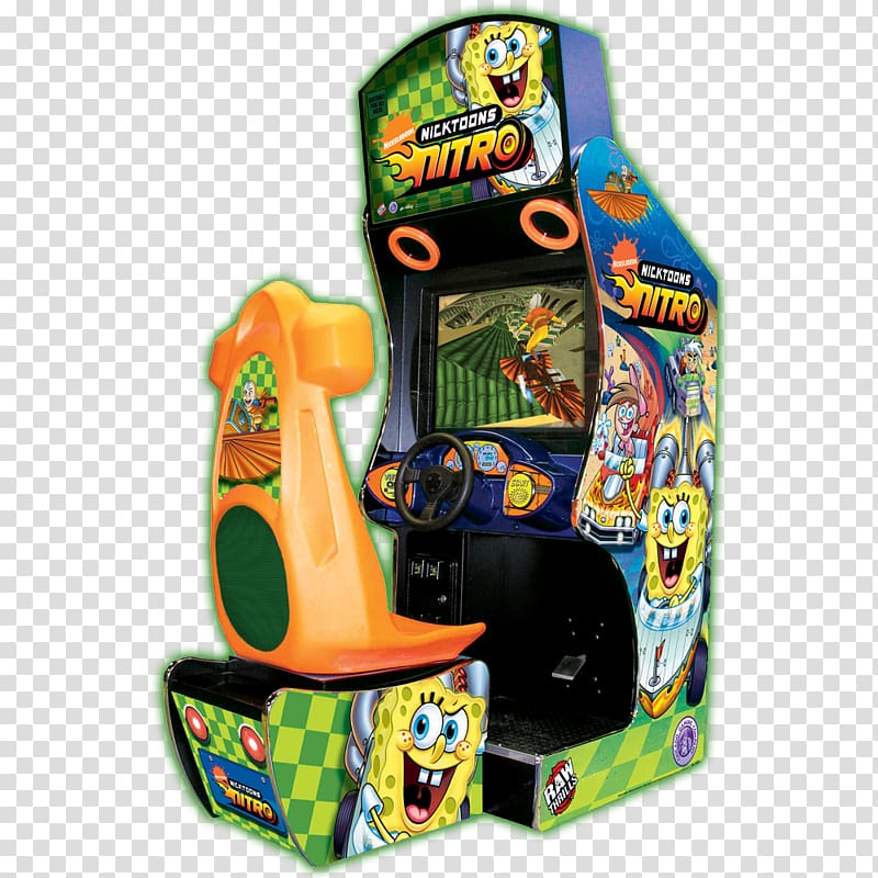 Nicktoons Nitro Nicktoons Racing Nicktoons Winners Cup Racing Arcade game Raw Thrills, others transparent background PNG clipart