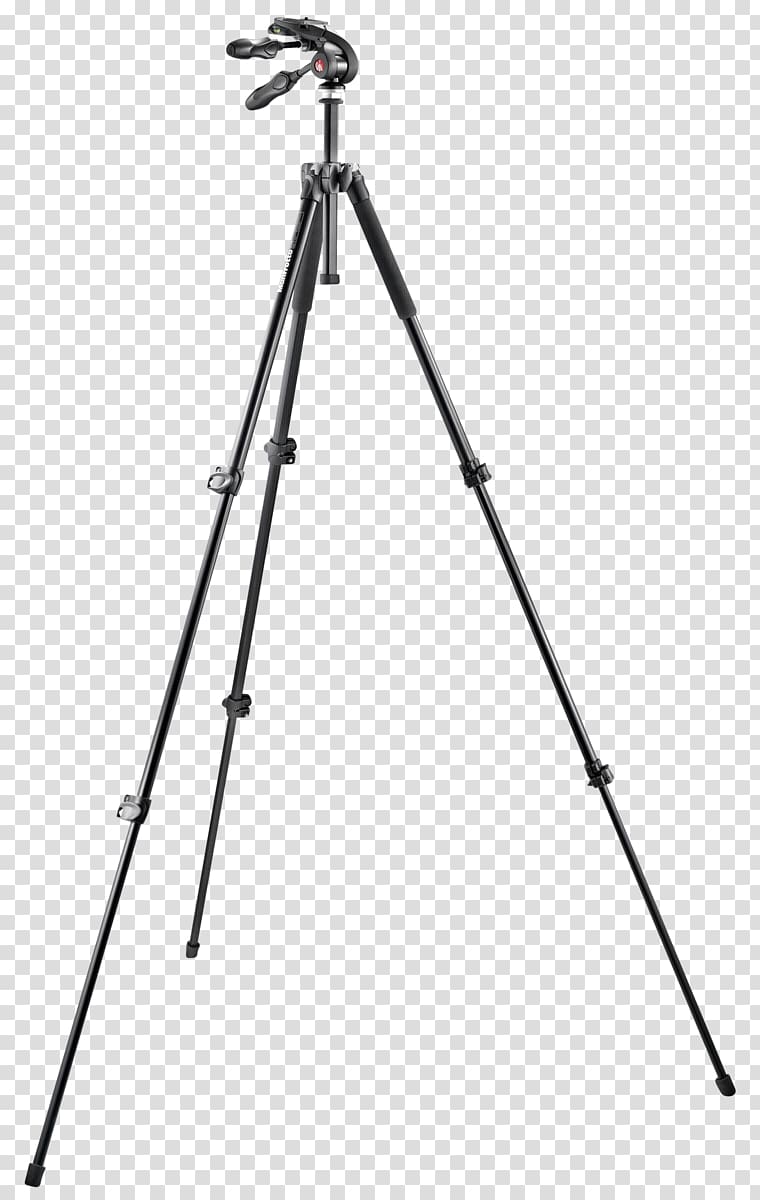 Manfrotto Tripod Monopod Ball head, bronze tripod transparent background PNG clipart