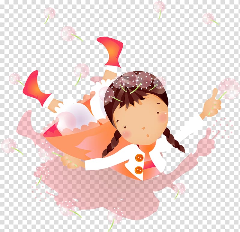 YouTube Love Child Quotation, Flying girl transparent background PNG clipart