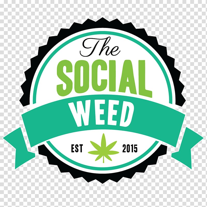 The Social Weed Cannabis Logo, cannabis transparent background PNG clipart