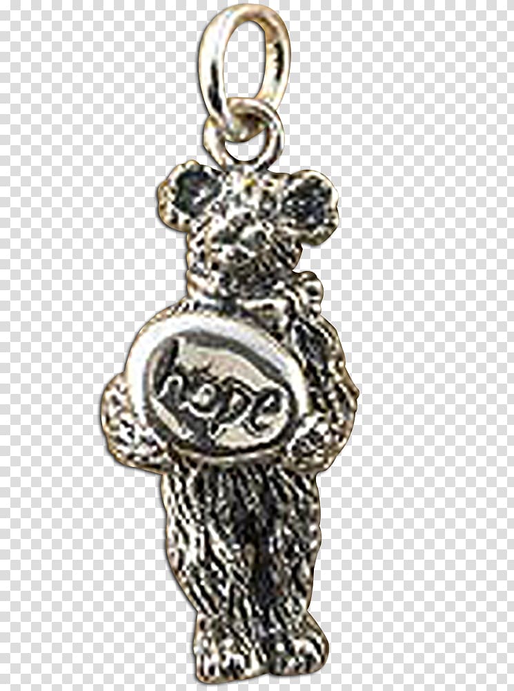 Charms & Pendants Boyds Bears Silver Charm bracelet, silver transparent background PNG clipart