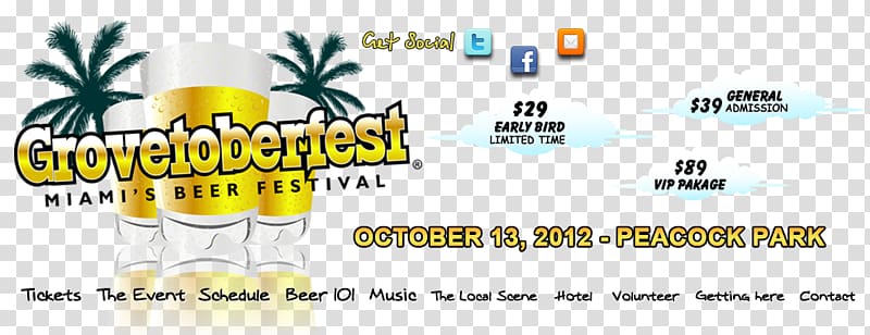 Beer festival 2013 Miami Short Film Festival Coconut Grove, october beer fest transparent background PNG clipart