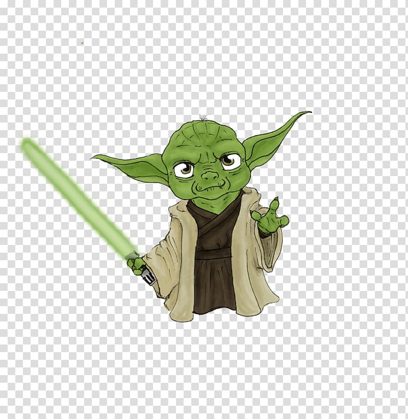 Yoda Anakin Skywalker Luke Skywalker Drawing Star Wars, star wars transparent background PNG clipart