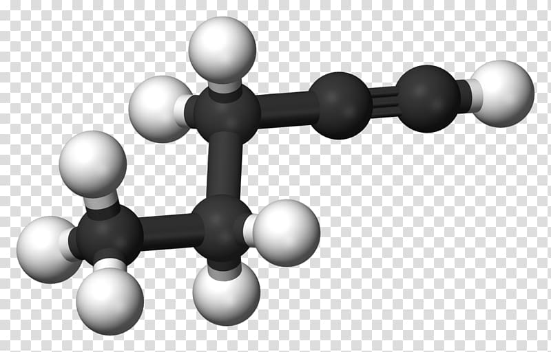 1-Pentyne 2-Pentyne Alkyne Acetylene, molar stick transparent background PNG clipart