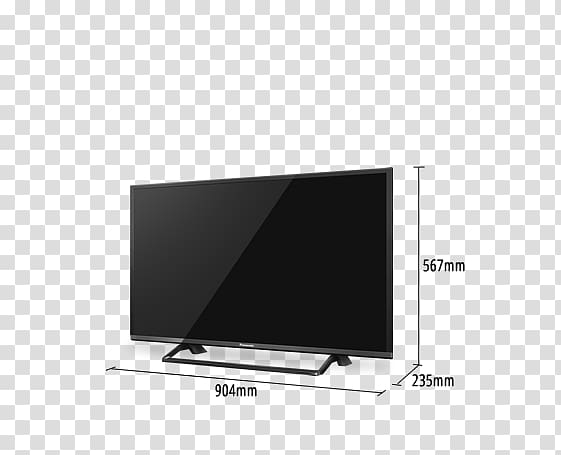Panasonic Viera TX-AX802B LED-backlit LCD High-definition television 4K resolution, hd lcd tv transparent background PNG clipart