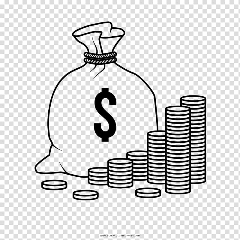 Drawing Coloring book Money Bank Saving, bank transparent background PNG clipart