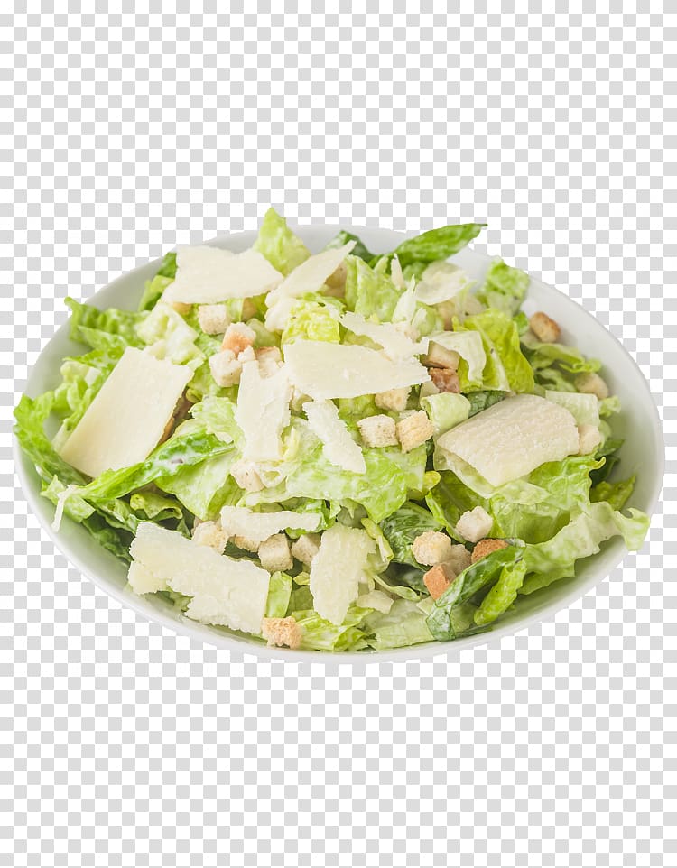 Caesar salad Vegetarian cuisine Platter Leaf vegetable Recipe, ceasar salad transparent background PNG clipart