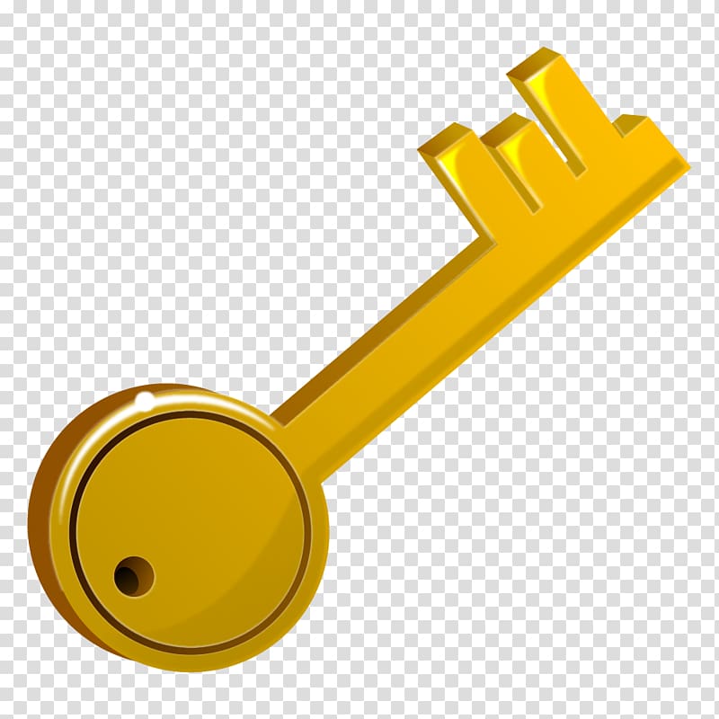 Gold , Gold Key transparent background PNG clipart