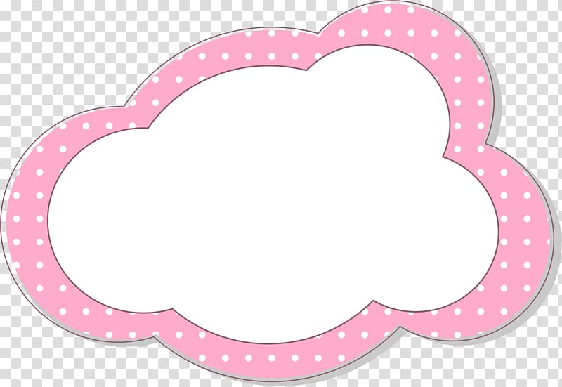 pink cloud message illustration, Adobe Illustrator Computer file, Red clouds border transparent background PNG clipart
