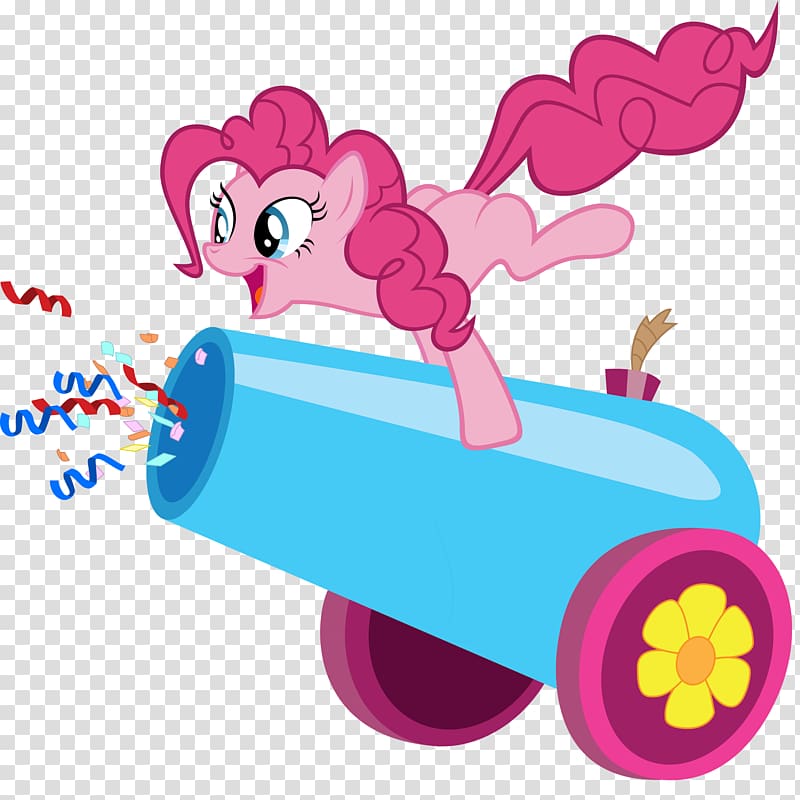 Pinkie Pie Derpy Hooves Applejack Muffin Cutie Mark Crusaders, cannon transparent background PNG clipart