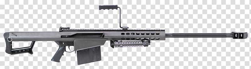 Barrett M82 Barrett Firearms Manufacturing .50 BMG .416 Barrett, sniper rifle transparent background PNG clipart