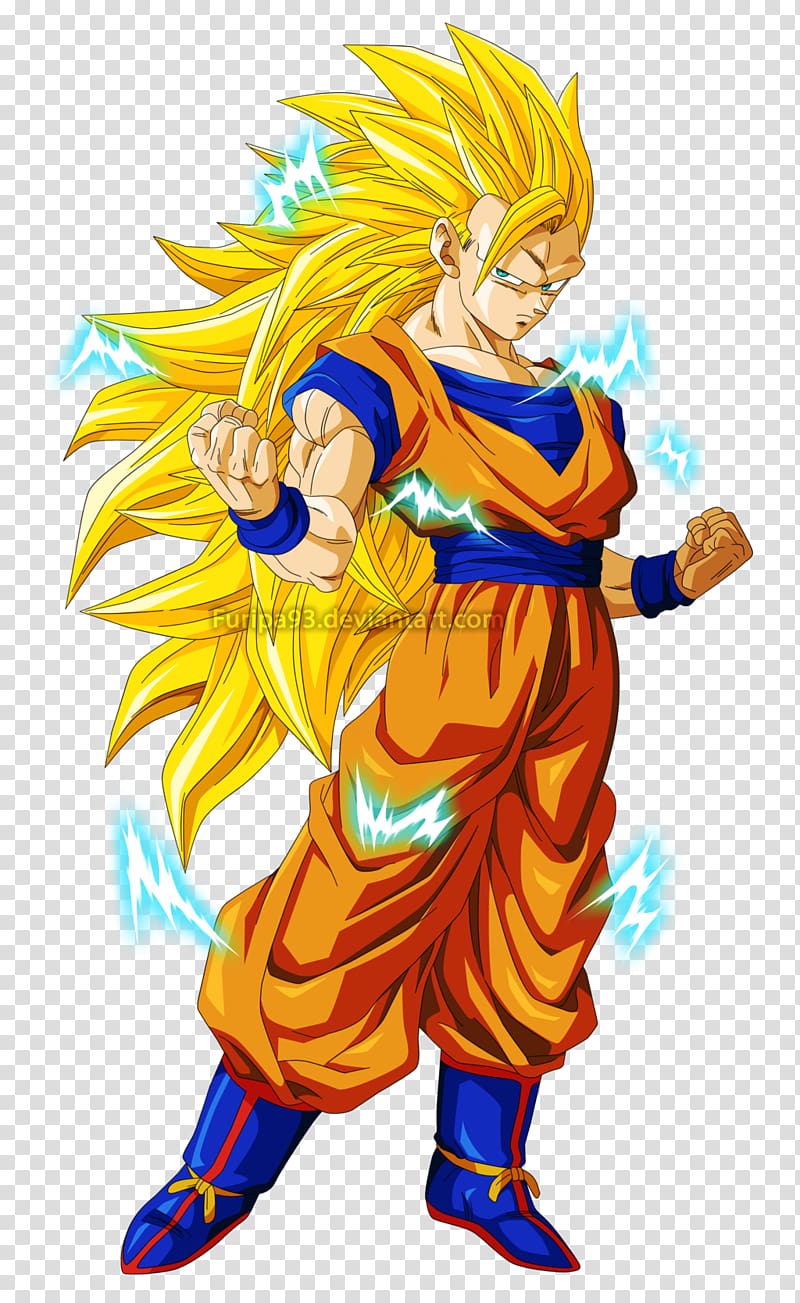 Dragon Ball Z Son Goku Super Saiyan 3 illustration, Goku Vegeta Trunks  Majin Buu Saiyan, Goku Pic transparent background PNG clipart