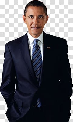 Barack Obama transparent background PNG clipart