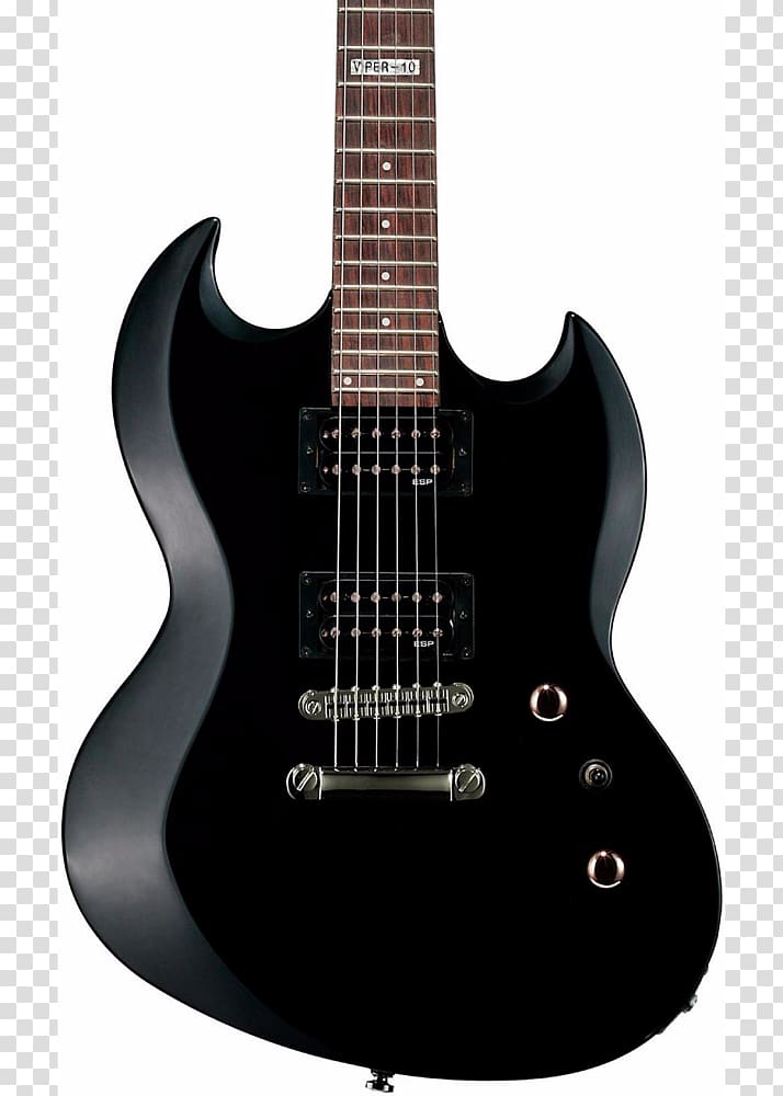 ESP Guitars ESP Viper Electric guitar ESP LTD EC-1000, electric guitar transparent background PNG clipart