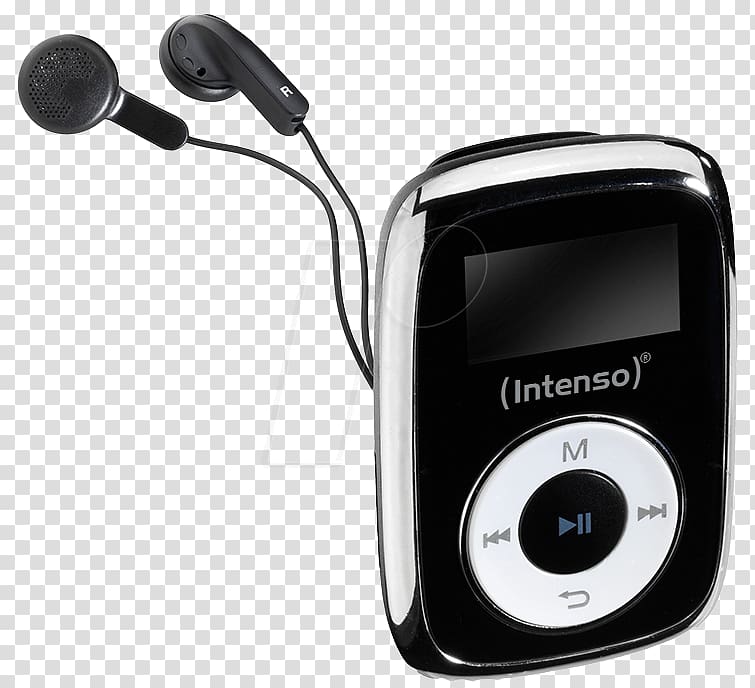 Intenso GmbH Music MP3 player MicroSD, others transparent background PNG clipart