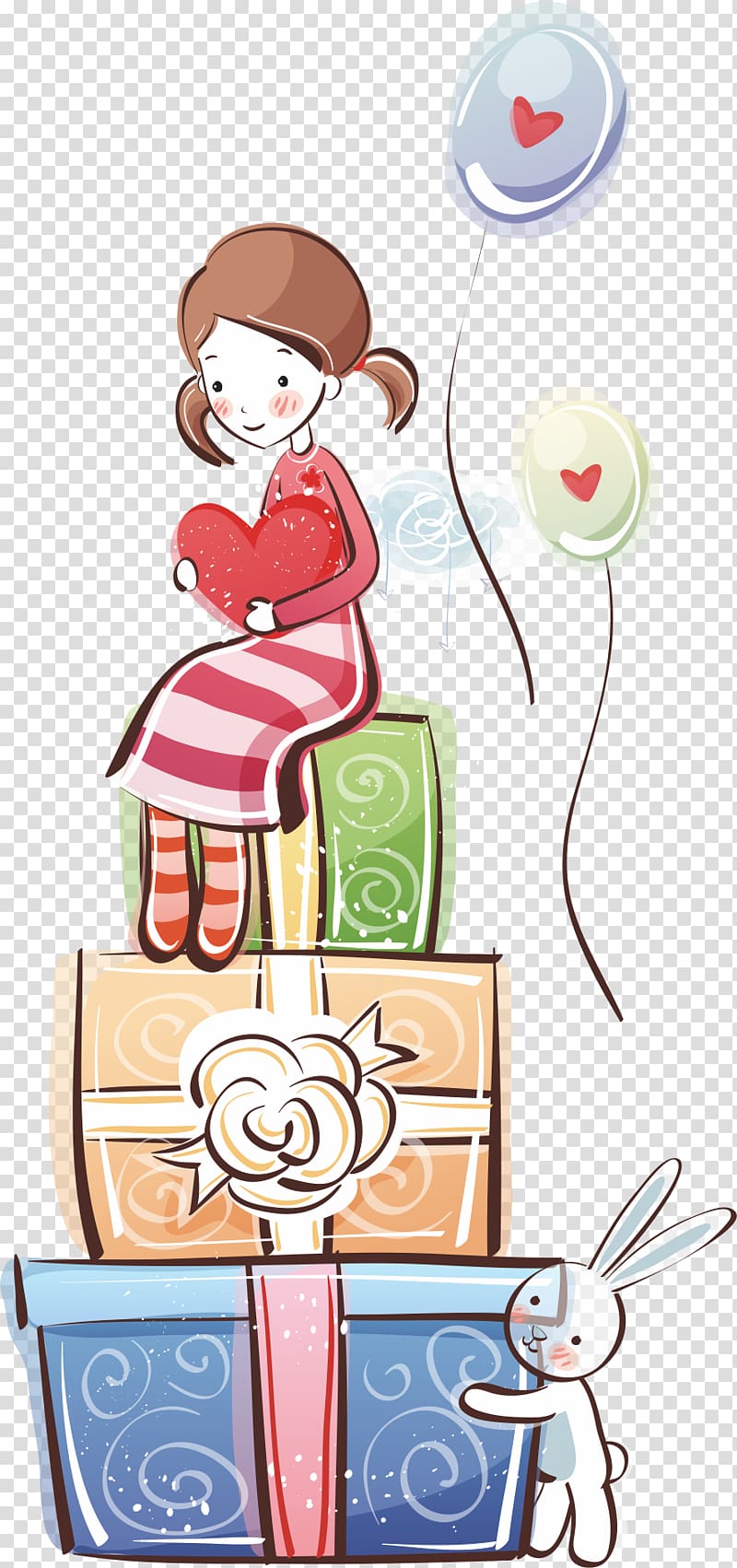 Idea Truth Thought Love Feeling, girl transparent background PNG clipart
