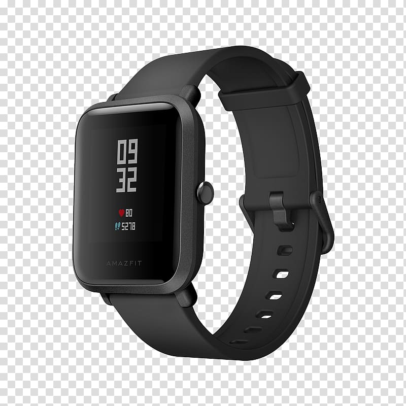 GPS Navigation Systems Xiaomi Amazfit Bip Xiaomi Amazfit Pace Smartwatch, watch transparent background PNG clipart