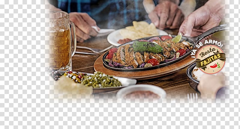 Fajita Fast food Dish Chili's Restaurant, Menu transparent background PNG clipart