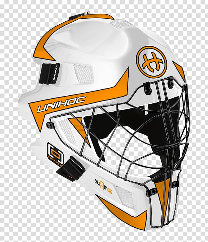 Goaltender mask Lacrosse helmet Floorball Baseball & Softball Batting Helmets Goalkeeper, mask transparent background PNG clipart