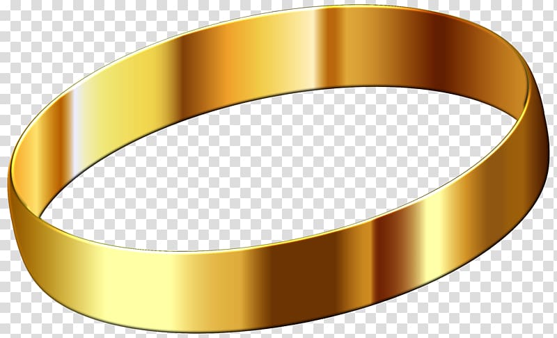 Ring Stainless steel Gold , ring transparent background PNG clipart