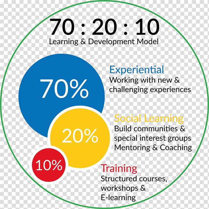 70/20/10 Model Training and development Organization Education, others transparent background PNG clipart