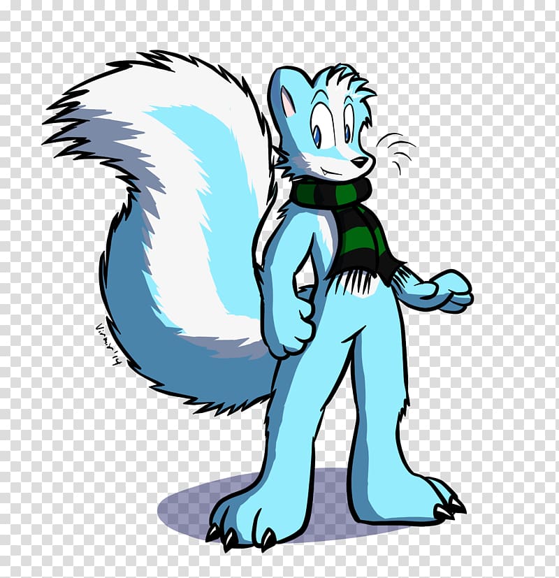 Cartoon Drawing, skunk transparent background PNG clipart