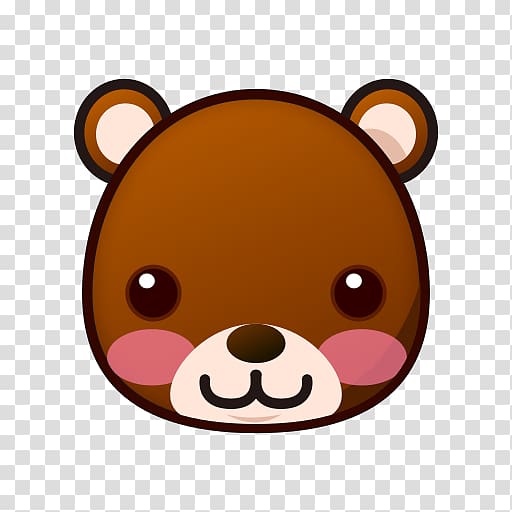 Teddy bear Emoji Giant panda, bear transparent background PNG clipart