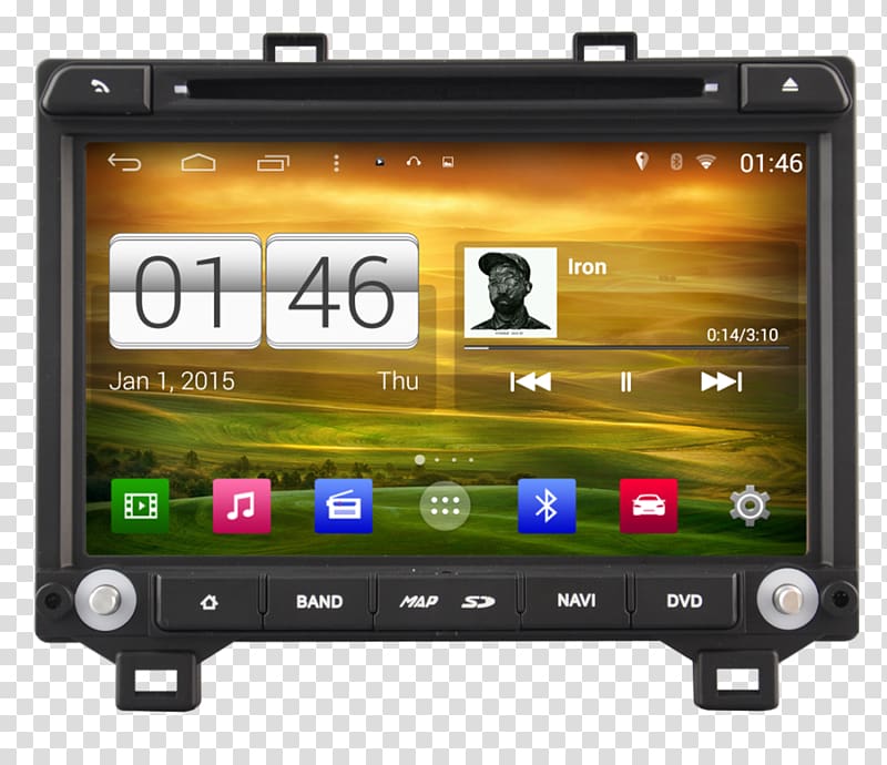GPS Navigation Systems SEAT Altea Car SEAT León, car audio transparent background PNG clipart