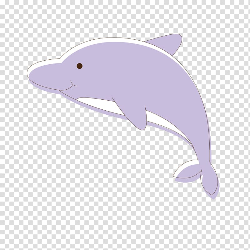 Tucuxi Common bottlenose dolphin Spinner dolphin, Purple Dolphin material transparent background PNG clipart