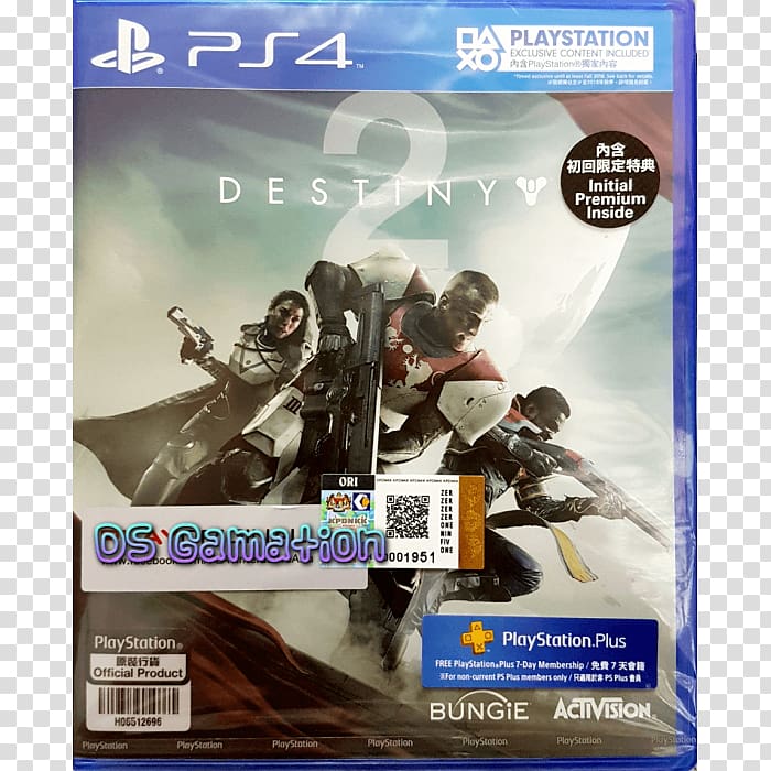 Destiny 2: Forsaken PlayStation 4 Video Games Xbox One, Destiny 2 transparent background PNG clipart