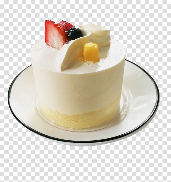 Mousse Sponge cake Cheesecake Panna cotta Cream, Yogurt Cake transparent background PNG clipart