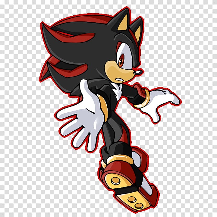 Shadow the Hedgehog Canidae Art, Hand Grabbing transparent background PNG clipart