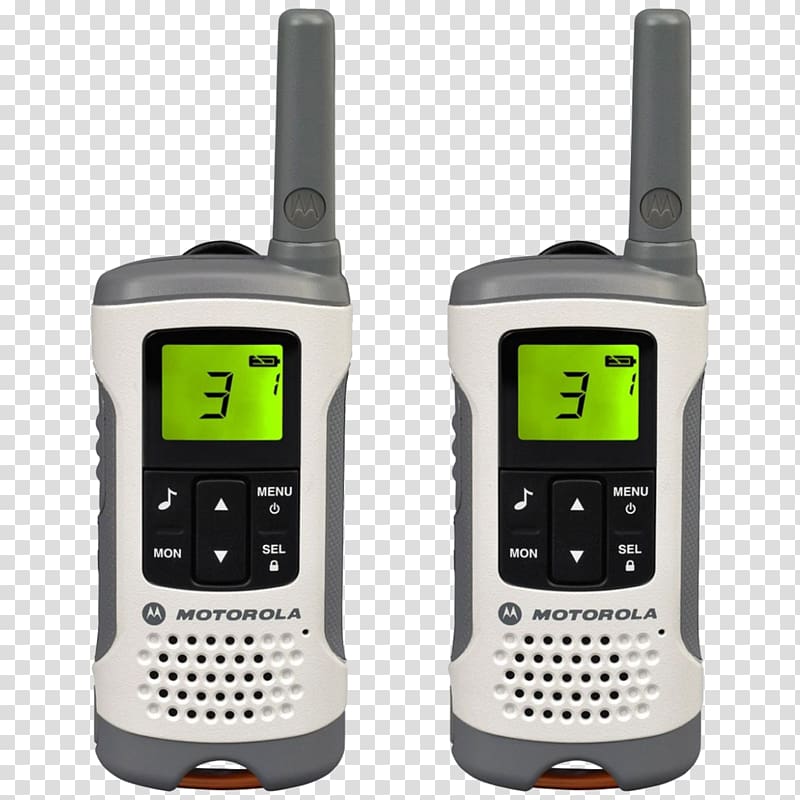 PMR446 Two-way radio Walkie-talkie Motorola TLKR walkie talkie, radio transparent background PNG clipart