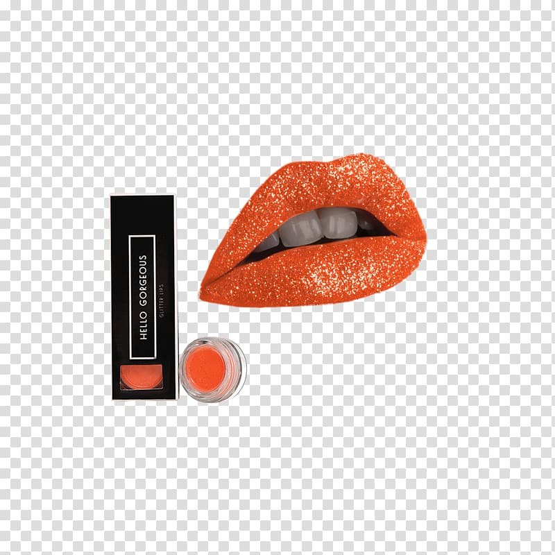 Lipstick Lip gloss Glitter Cosmetics, lipstick transparent background PNG clipart