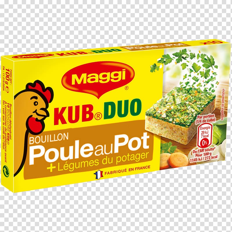 Broth Bouillon cube Maggi Vegetable Chicken, vegetable transparent background PNG clipart