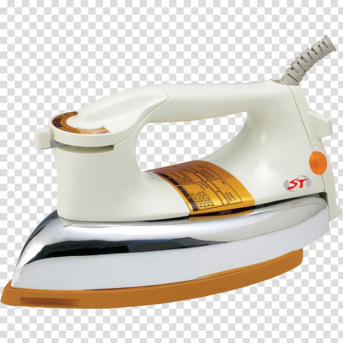 Clothes iron Electricity Home appliance Ironing Steam, Heavy weight transparent background PNG clipart