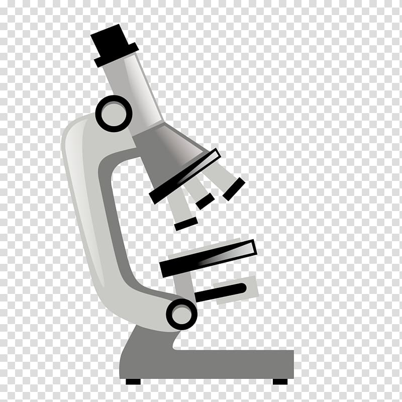 Euclidean Microscope Drawing Beaker Icon, microscope transparent background PNG clipart