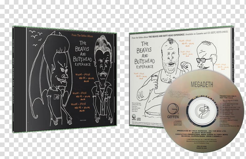 Compact disc The Beavis and Butt-Head Experience, others transparent background PNG clipart