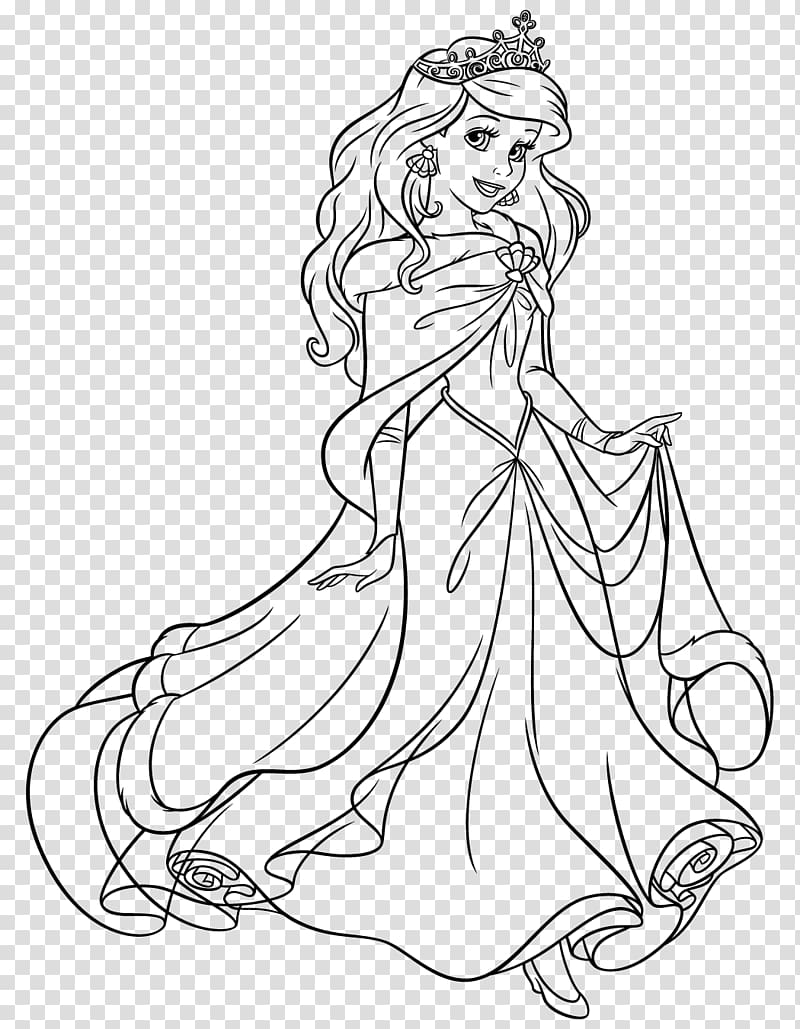 Ariel Rapunzel The Prince Cinderella Tiana, Princess Sophia transparent background PNG clipart