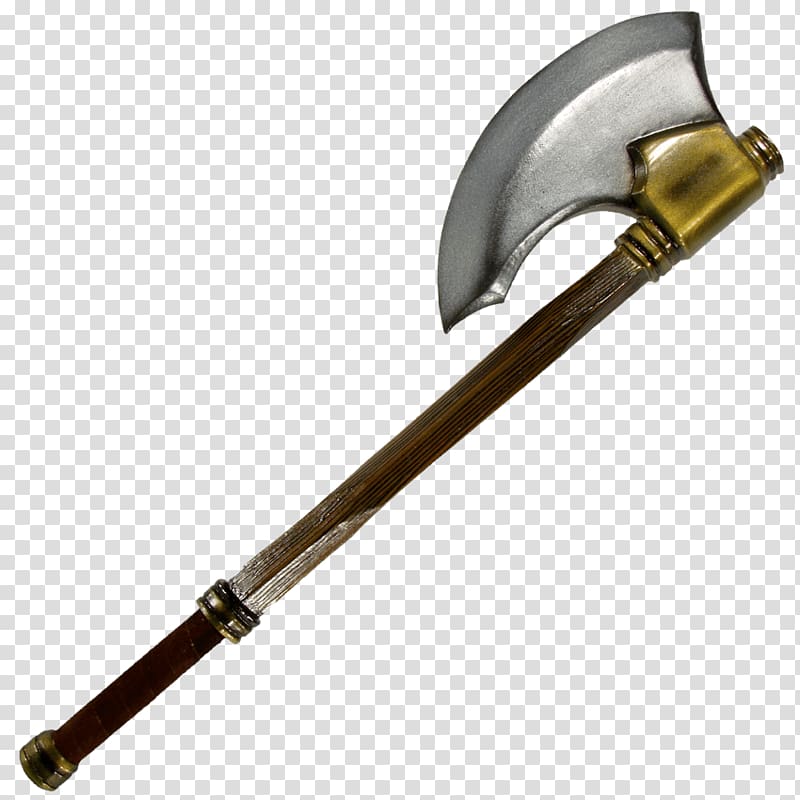 foam larp swords larp axe Weapon Battle axe, Axe transparent background PNG clipart