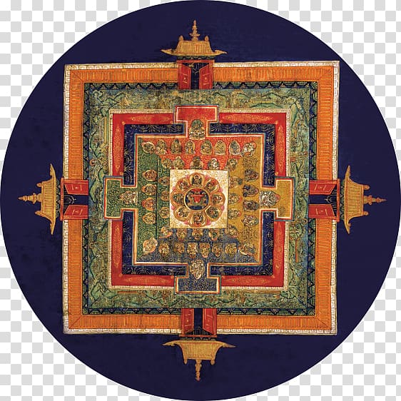 Mandala Tashi Lhunpo Monastery Symbol Buddhism Bhaisajyaguru, symbol transparent background PNG clipart