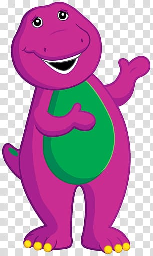 Barney illustration, Barney Smiling transparent background PNG clipart