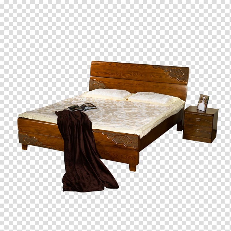 Bed frame Tradition, Classical Traditional bed transparent background PNG clipart