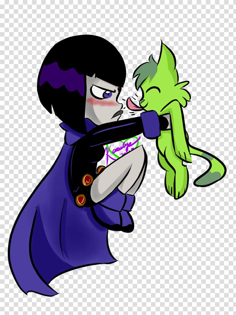 chibi beast boy and raven